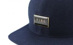 King ® Gold Seal Snapback NAVY