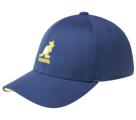 Kangol ® 3D Wool Flexfit Baseball MYKONOS BLUE