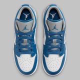 Air Jordan 1 Low (GS) TRUE BLUE/CEMENT GREY-WHITE