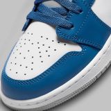 Air Jordan 1 Low (GS) TRUE BLUE/CEMENT GREY-WHITE