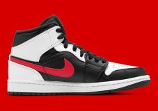 Air Jordan 1 Mid ¨Chile Red¨ Black/Chile Red-White