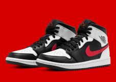 Air Jordan 1 Mid ¨Chile Red¨ Black/Chile Red-White