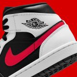 Air Jordan 1 Mid ¨Chile Red¨ Black/Chile Red-White