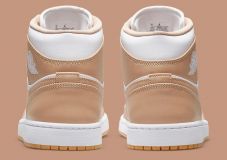 Air Jordan 1 Mid  Henp/White-Gum Yellow