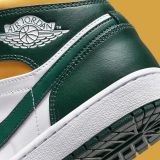 Air Jordan 1 Mid - NOBLE GREEN/POLLEN-WHITE