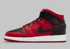 Air Jordan 1 Mid Reverse Bred (2021) (GS)