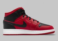 Air Jordan 1 Mid Reverse Bred (2021) (GS)