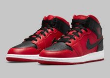 Air Jordan 1 Mid Reverse Bred (2021) (GS)