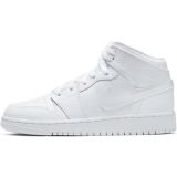 Air Jordan 1 Mid (GS) TRIPLE WHITE