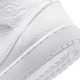 Air Jordan 1 Mid (GS) TRIPLE WHITE