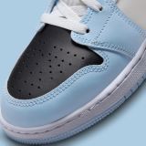 Air Jordan 1 MID GS ICE/BLUE/BLACK-SAIL-WHITE