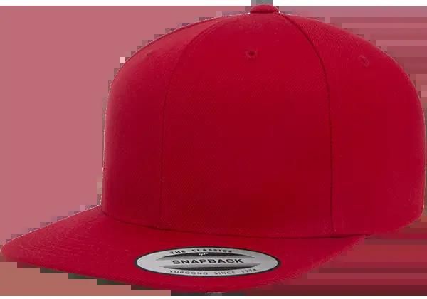 Gorra Classic Premium Snapback ROJO/ROJO