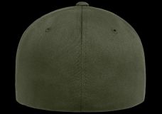Gorra de lana peinada cerrada Flexfit VERDE HOJA 