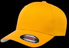 Gorra de lana peinada cerrada Flexfit AMARILLO