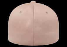 Gorra de lana peinada cerrada Flexfit KHAKI