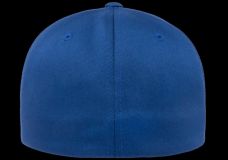 Gorra de lana peinada cerrada Flexfit AZUL