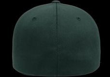 Gorra de lana peinada cerrada Flexfit VERDE PICEA