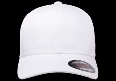 Gorra de lana peinada cerrada Flexfit BLANCO