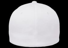Gorra de lana peinada cerrada Flexfit BLANCO