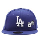 New Era MLB 5950 Los Angeles Dodgers Dice 50TH BLU