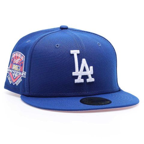New Era MLB 5950 Los Angeles Dodgers 50 LT BLUE