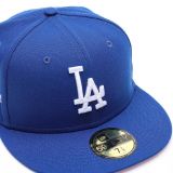 New Era MLB 5950 Los Angeles Dodgers 50 LT BLUE