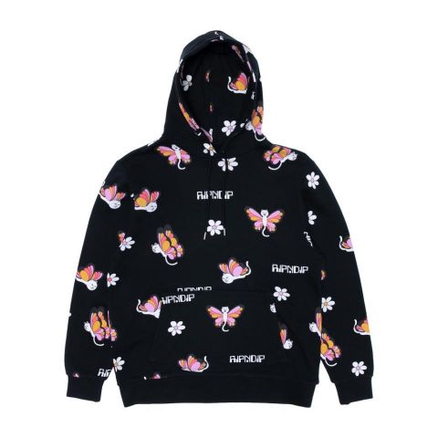 RIPNDIP ® Butterfly Hoodie BLACK