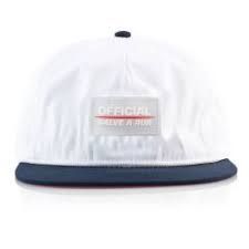 Official ® Tx Quickdry Strapback WHITE/NAVY