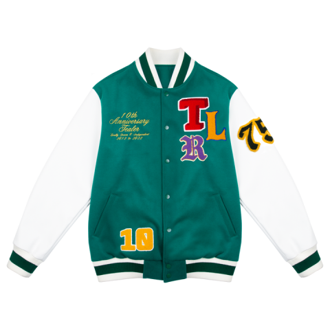 Tealer ® Varsity Jacket 10th Anniversary - GREEN 