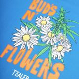 Tealer ® Bud's and Flowers Hoodie - BLUE