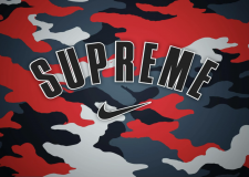 Supreme®/Nike® Arc Sweatpant RED CAMO