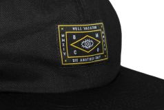 Black Mouth Hell Vacation Logo Hat BLACK