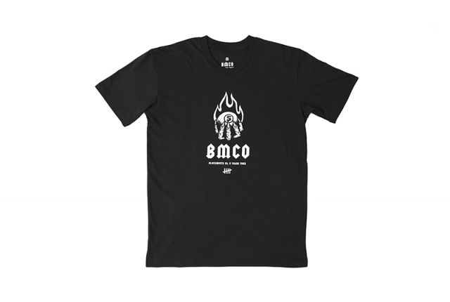 BlackMouth Co. Pack 5 años Tour Tee + Pin BLACK
