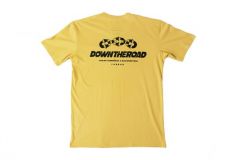 Black Mouth Down The Road Logo Tee Mostaza/Black