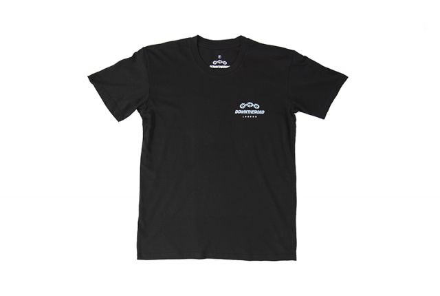 Black Mouth Down The Road Logo Tee Black/Iced
