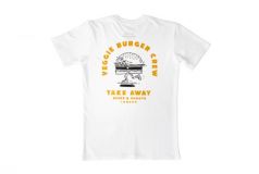 Black Mouth Down Take Away Tee White