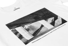 Black Mouth Skate Shadow Tee White