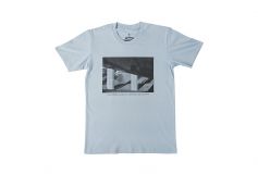 Black Mouth Skate Shadow Tee Pale Blue