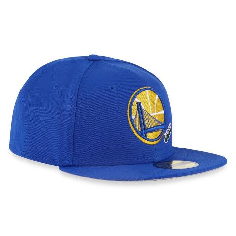 New Era NBA 5950 Golden State Warriors Team BLUE