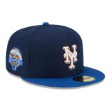 New Era MLB 5950 New York Mets 50th An NAVY