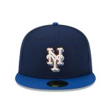 New Era MLB 5950 New York Mets 50th An NAVY