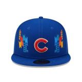 New Era MLB 5950 Chicago Cubs Southwestern BLUE