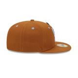 New Era NBA 5950 Milwaukee Bucks Hot Cocoa BROWN