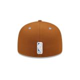 New Era NBA 5950 Milwaukee Bucks Hot Cocoa BROWN