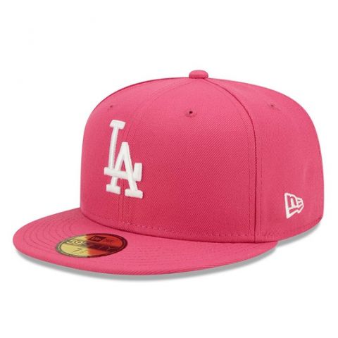 New Era MLB 5950 Los Angeles Dodgers PINK