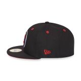 New Era MLB 5950 Chicago Cubs Bred 3X Champ. BLACK