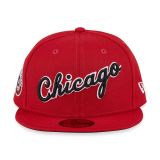 New Era NBA 5950 Chicago Bulls 6X 59FIFTY  RED