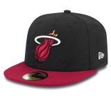 New Era NBA 5950 Miami Heat BLACK