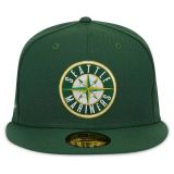 New Era MLB 5950 Seattle Mariners 25th Aniv. GREEN