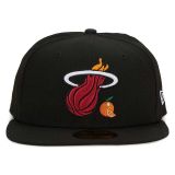 New Era NBA 5950 Miami Heat BLACK